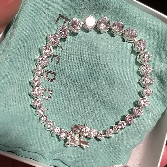 🔥FINALPRICE🔥Sterling.925.RJ.GrazianoCZ.bracelet - Picture 2 of 16